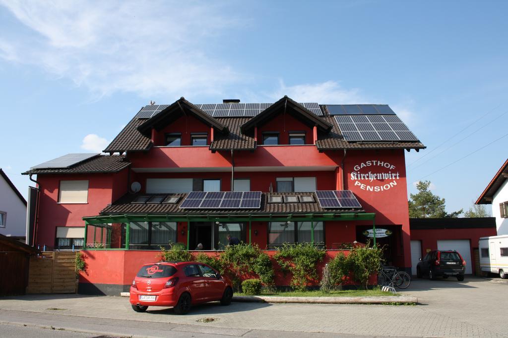 Pension Kirchenwirt Niederaichbach Exterior foto